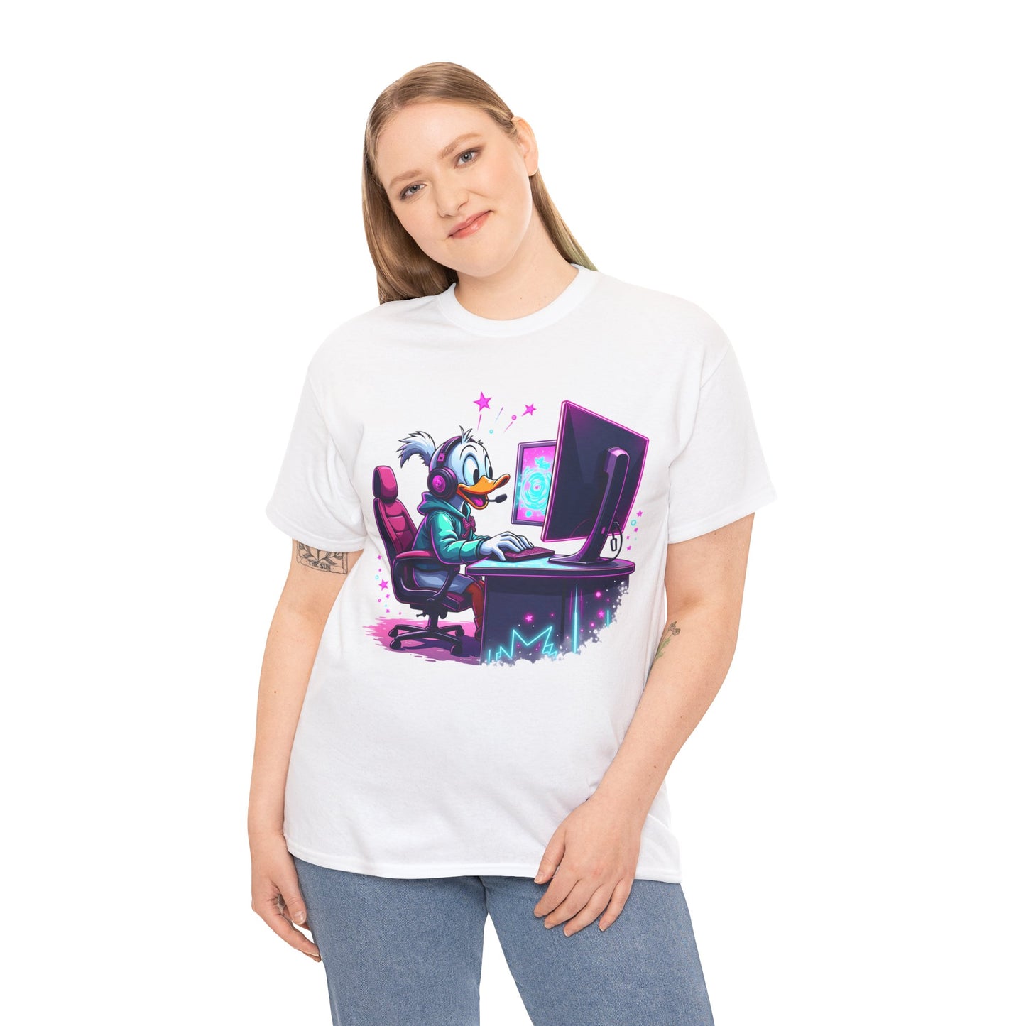 Gaming Duck Pink Tee