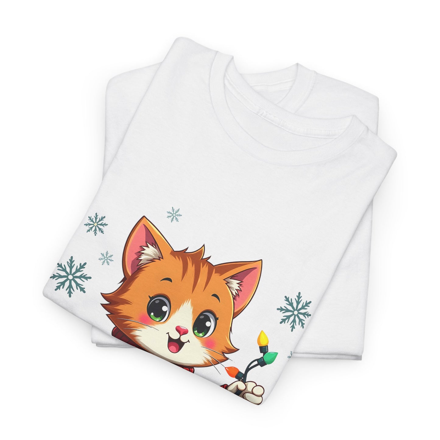 Christmas Cat Tee