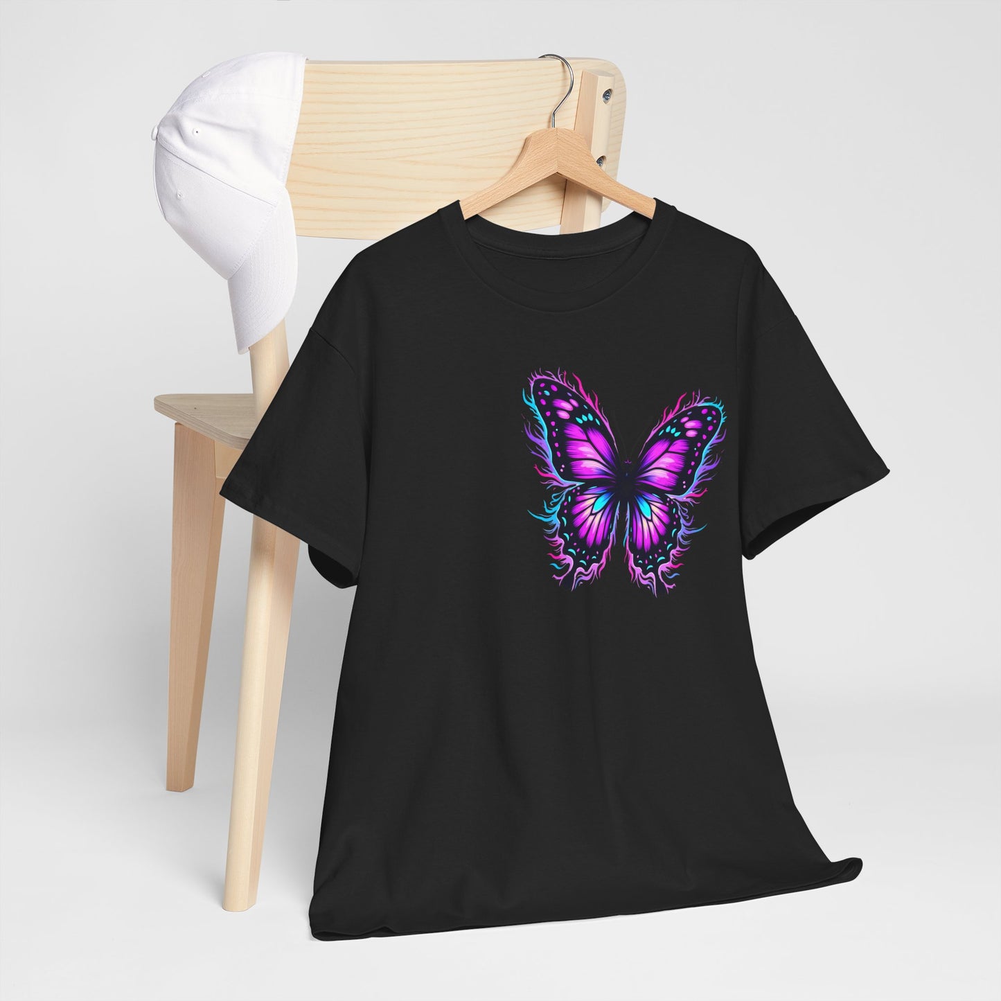 Neon Butterfly Tee