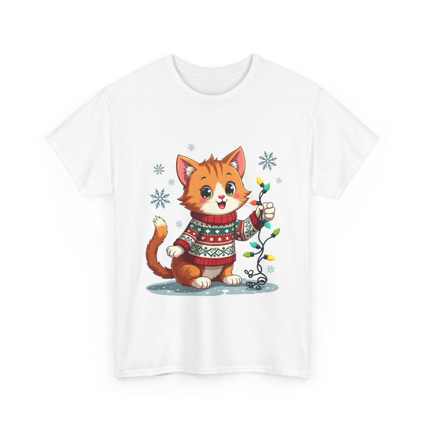 Christmas Cat Tee