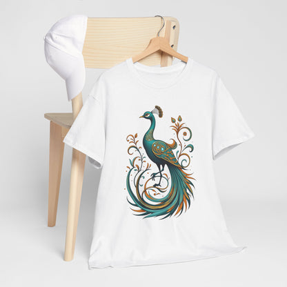 Elegant Peacock Tee