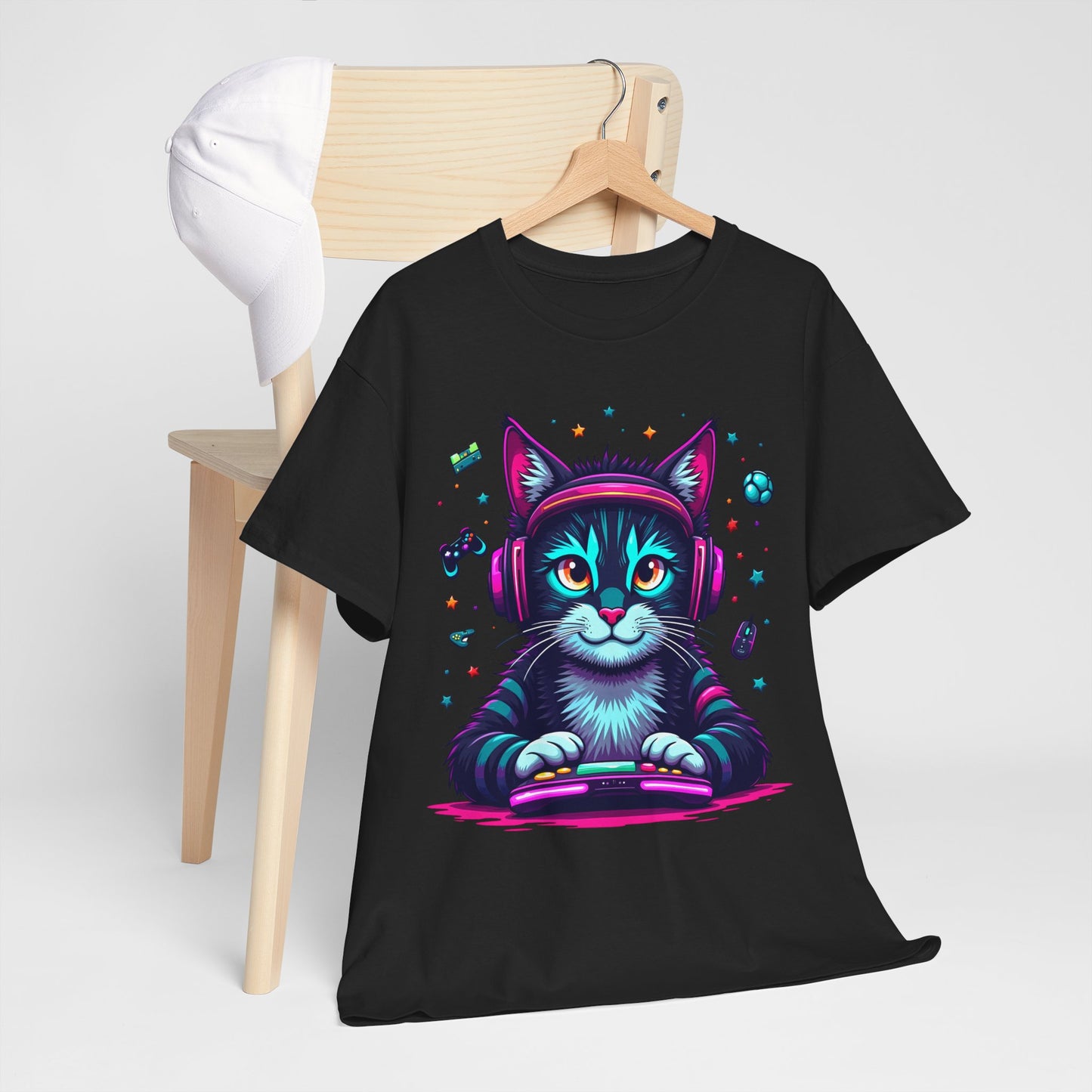 Gamer Cat Tee