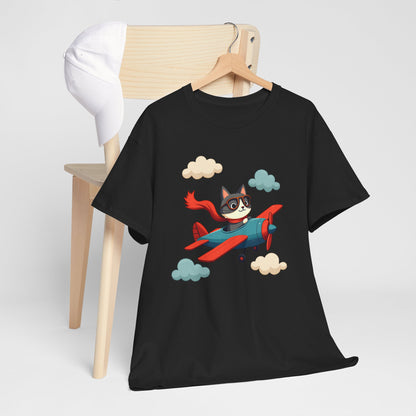 Cat Pilot Tee