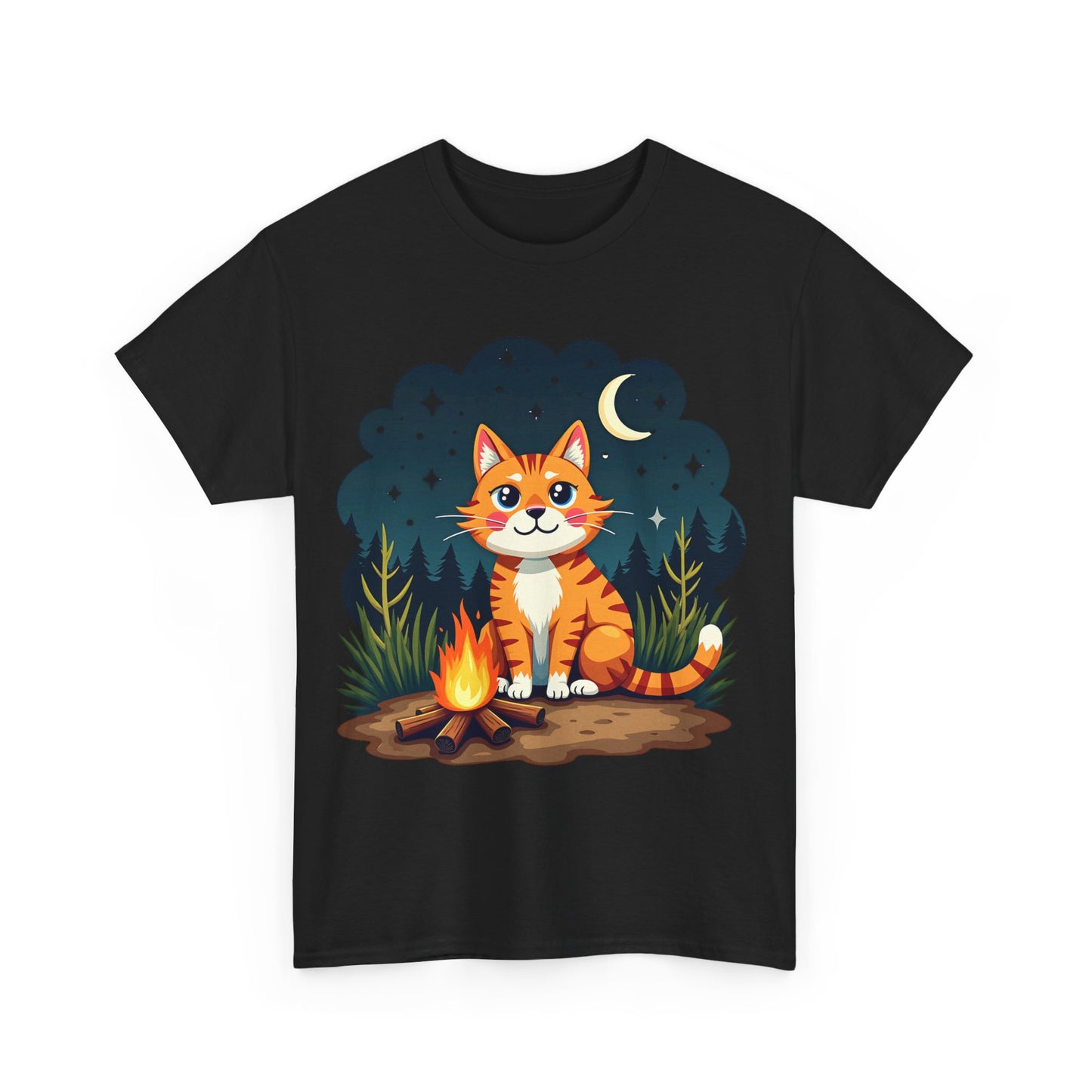 Camping Cat Tee