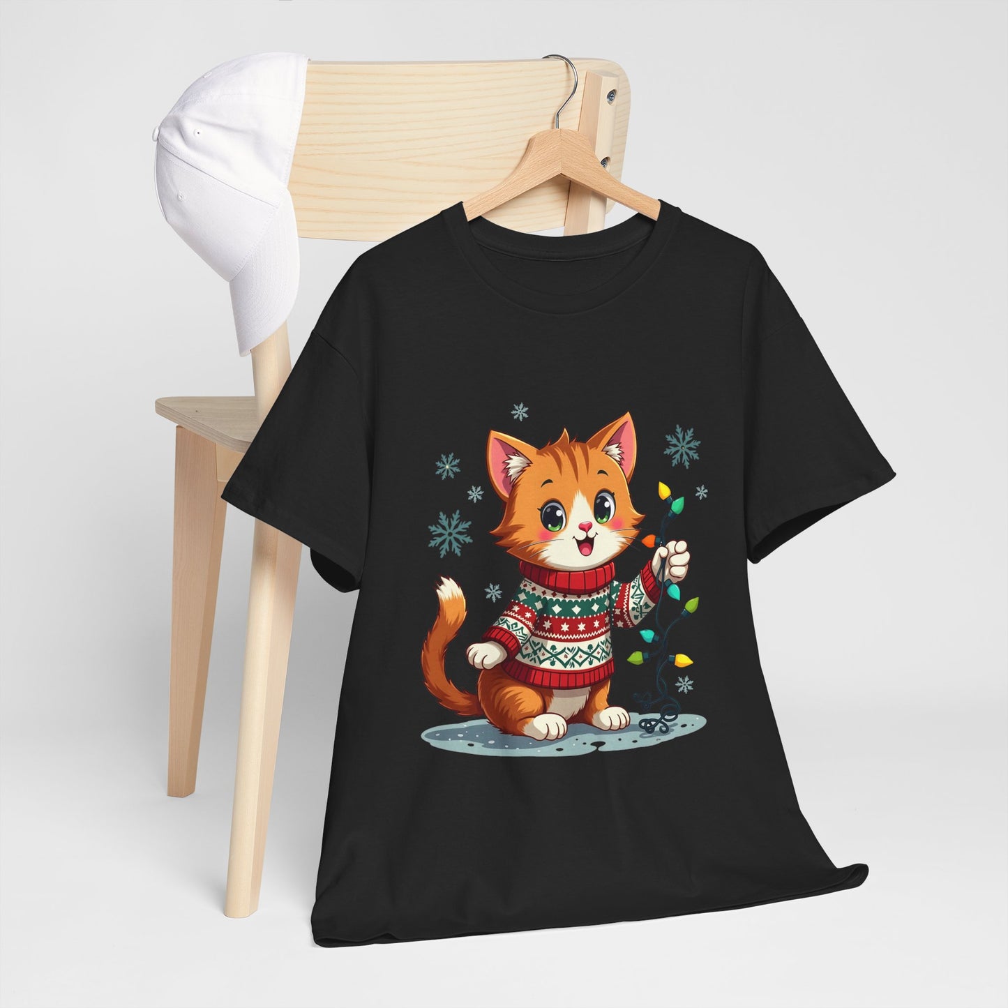 Christmas Cat Tee