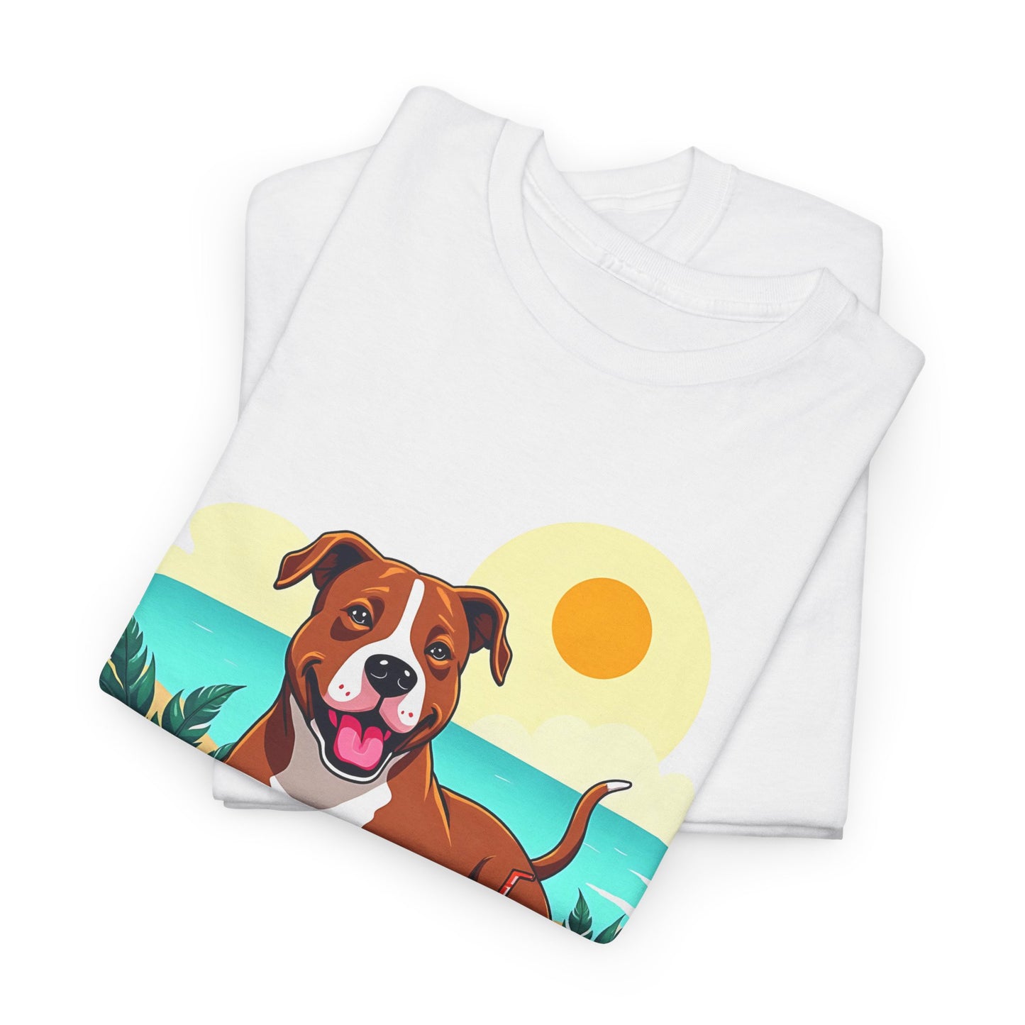 Beach Pitbull Tee