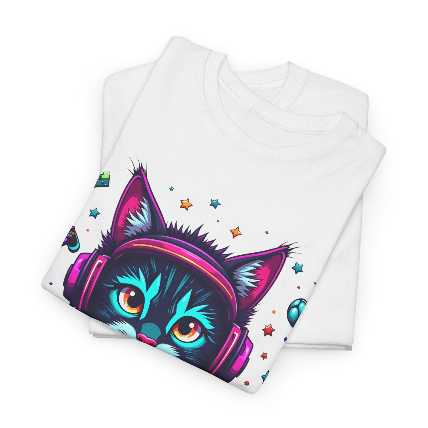 Gamer Cat Tee