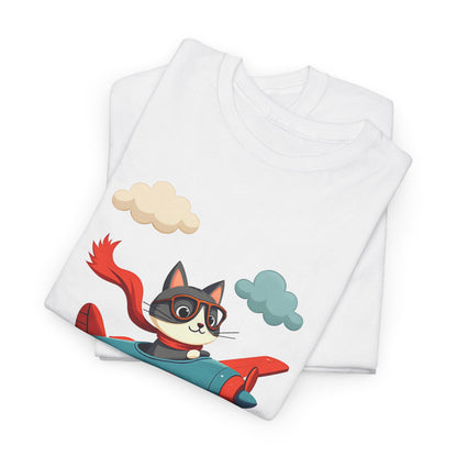 Cat Pilot Tee