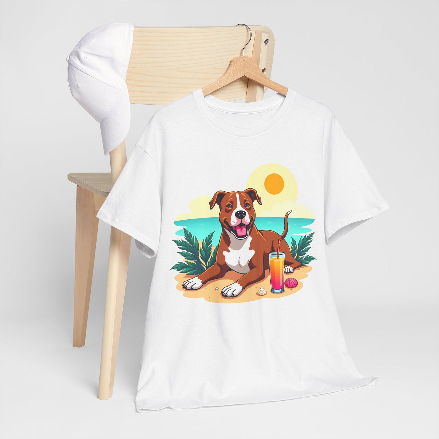 Beach Pitbull Tee