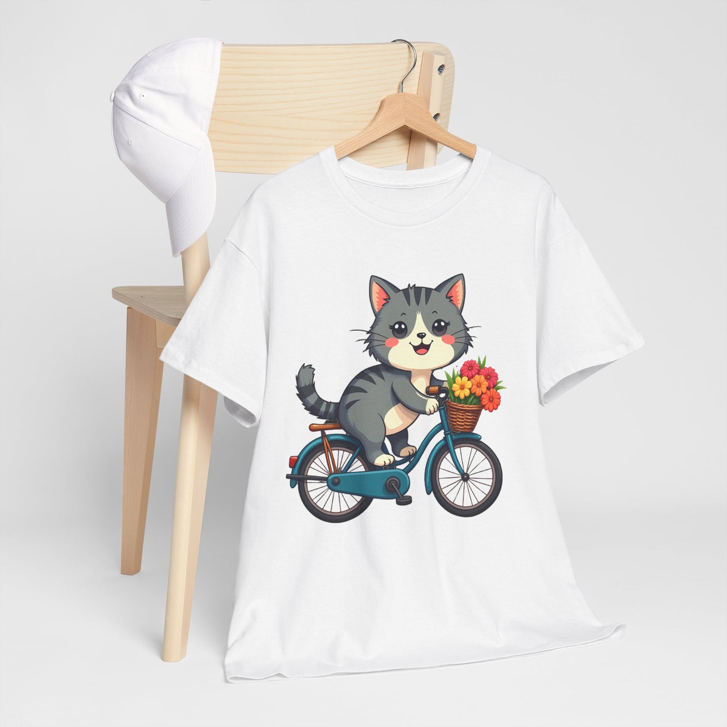 Cat Bicycle Tee