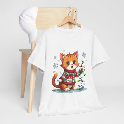 Christmas Cat Tee