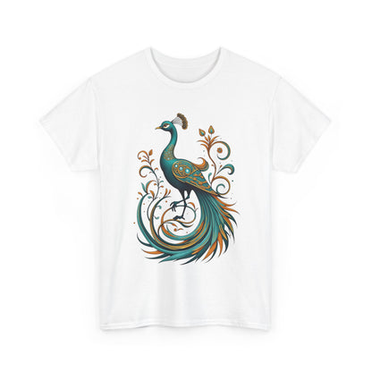 Elegant Peacock Tee