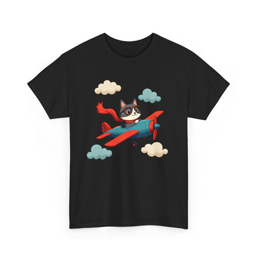 Cat Pilot Tee