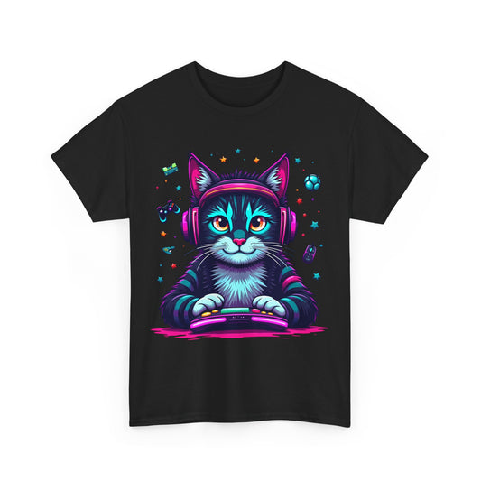 Gamer Cat Tee