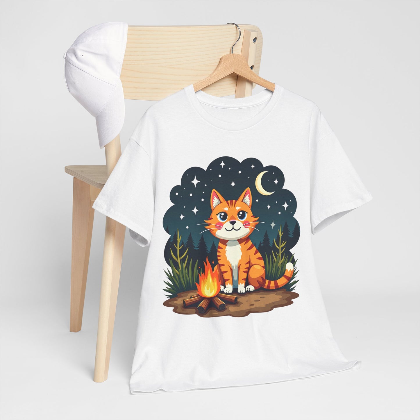 Camping Cat Tee