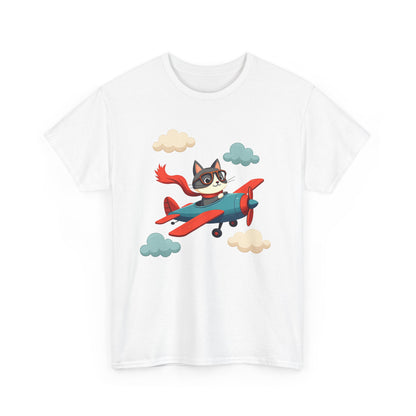 Cat Pilot Tee