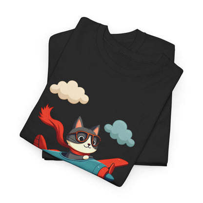 Cat Pilot Tee