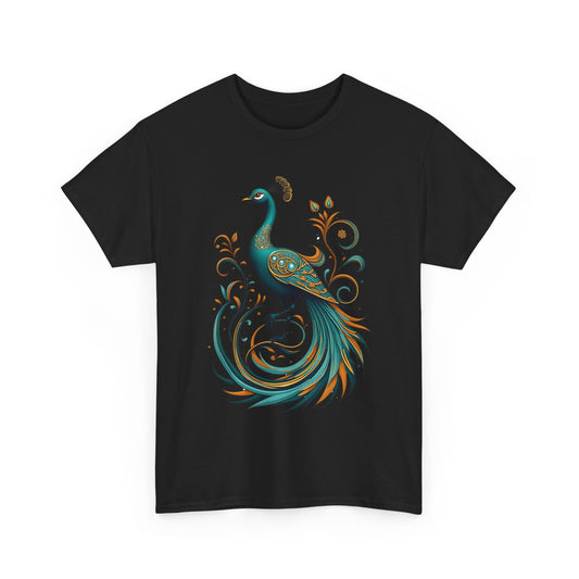 Elegant Peacock Tee