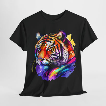 Colored Tiger Tee