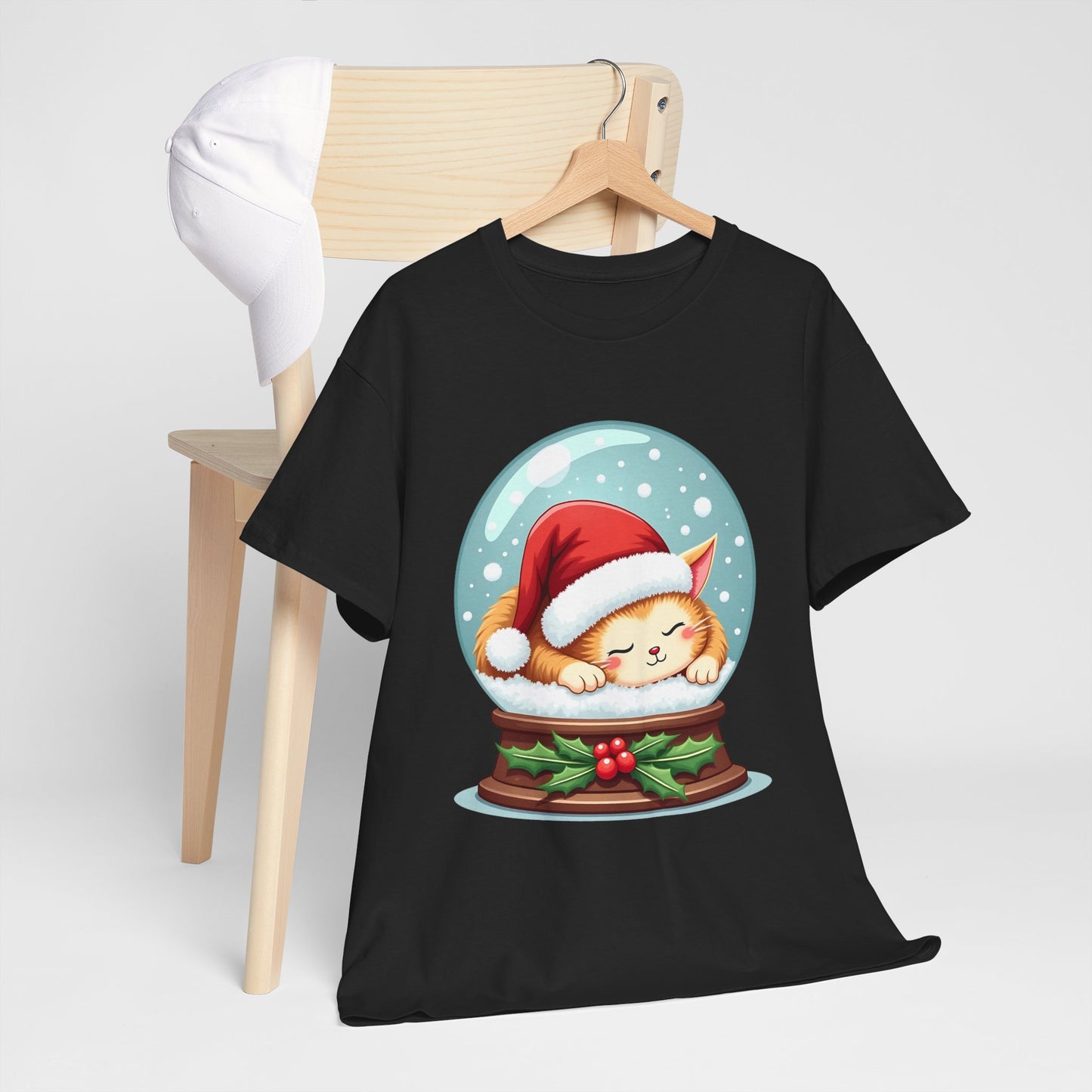 Snow Globe Cat Tee