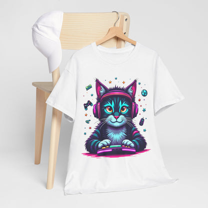 Gamer Cat Tee