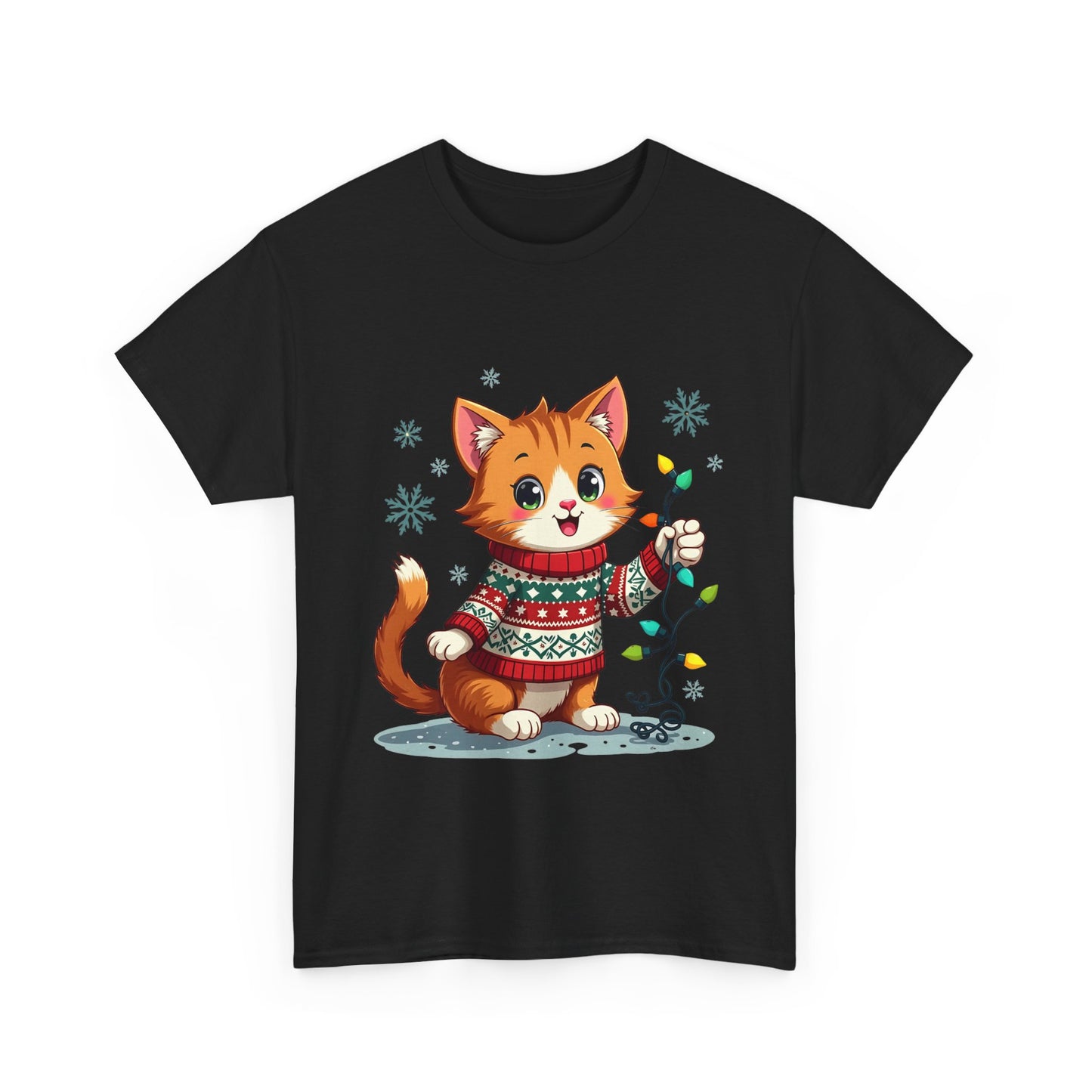 Christmas Cat Tee