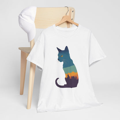 Sunrise Cat Tee